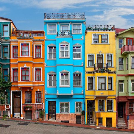Istanbul Old City Colorful Houses Balat Petrion Hotel 外观 照片