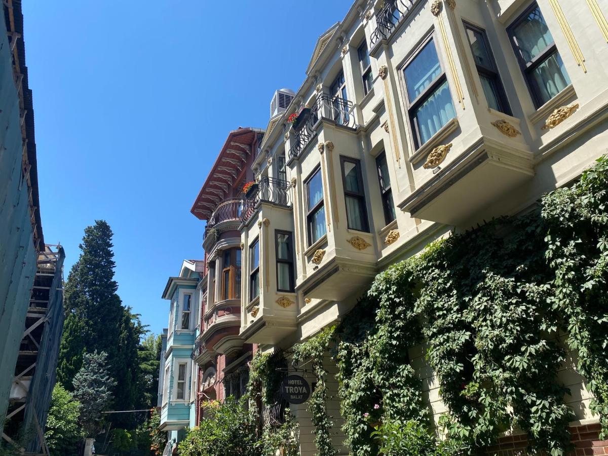 Istanbul Old City Colorful Houses Balat Petrion Hotel 外观 照片