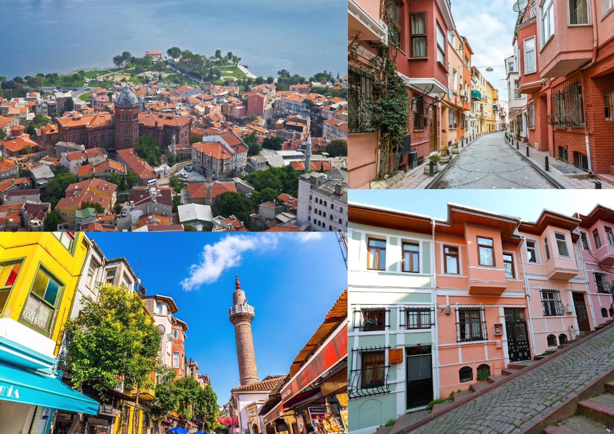 Istanbul Old City Colorful Houses Balat Petrion Hotel 外观 照片